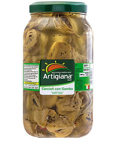 Carciofi con gambo