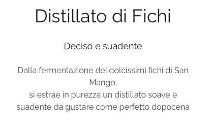 Figs Distillate / Distillato di Fichi