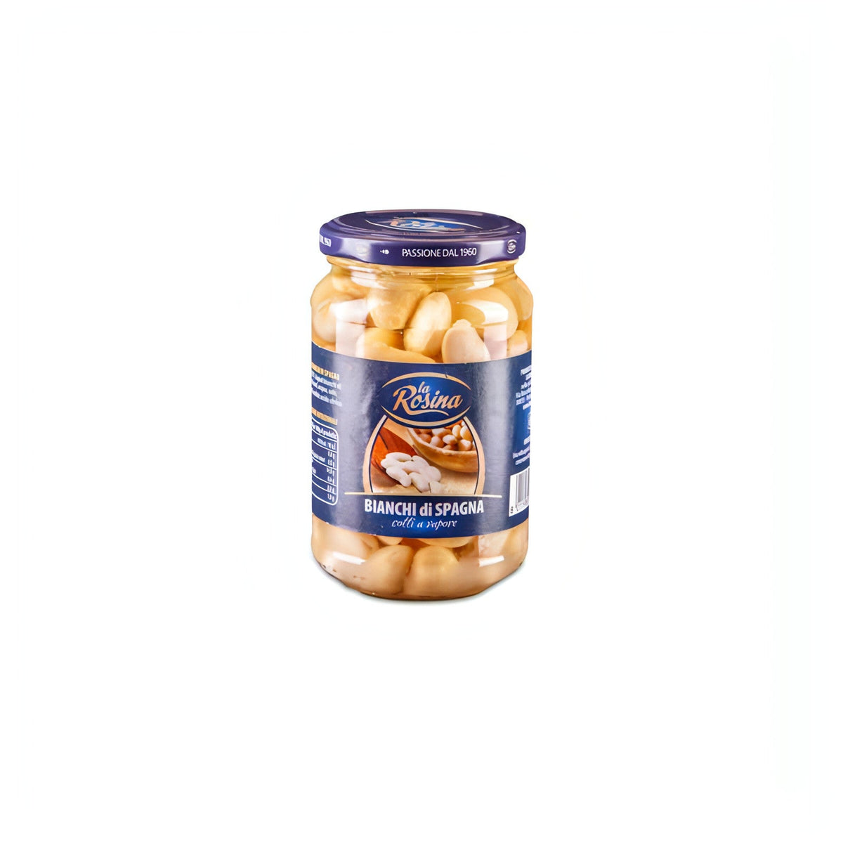 Fagioli Bianchi di Spagna in vetro 370gr (Box 12 Pz)